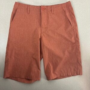 Salt Life SLX-QD Hybrid Shorts Mens 28 Red Vapor Stretch SLM423